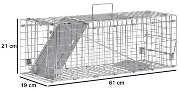 Клетка-ловушка для куниц-ласок и грациозных крыс