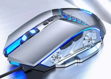 MYSZ GAMINGOWA PRO 7200 DPI 4LED aluminium