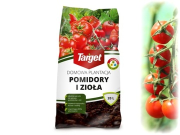 TARGET Ziemia DO POMIDORÓW i ZIÓŁ gotowe PODŁOŻE ogród 20 L