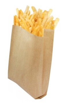 TOREBKI PAPIEROWE NA ŻYWNOŚĆ ART SYPKIE WORECZKI ŚNIADANIOWE 21x12cm 50 szt