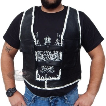 Кожаный мотоциклетный жилет KUTA CLUB 2XL