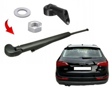 RAMIĘ + WYCIERACZKA TYŁ AUDI Q5 2008-2017 + dysza SPRYSKIWACZ