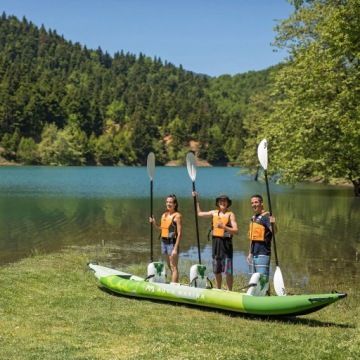 АКВА МАРИНА надувной КАЯК, пневматический БЕТТА, 3-местный + ВЕСЛО