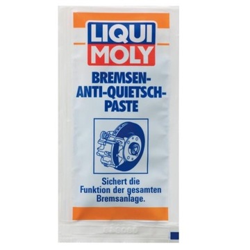 PASTA WYCISZAJĄCA PISZCZENIE UKŁADU HAMULCOWEGO