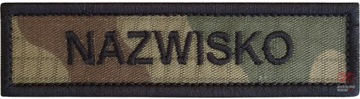 NASZYWKA nazwisko NAME PATCH RIPSTOP wz2010 MON