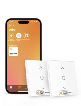 N7 Выключатель для роллет Refoss RRS100 Wlan Apple Homekit 2 шт.
