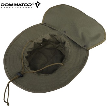 Польская военная шляпа DOMINATOR BOONIE с воротником Rip-Stop OLIVE L