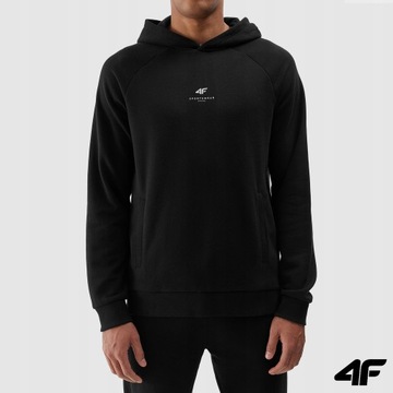 МУЖСКАЯ ХЛОПКОВАЯ ТОЛСТОВКА 4F С КАПЮШОНОМ, CASUAL SPORTS SS241010
