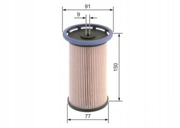BOSCH 1 457 070 014 FILTR PALIVA