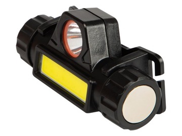LAMPKA CZOŁÓWKA NA GŁOWĘ DO BIEGANIA NA WYCIECZKI 2 TRYBY MOCNE DIODY LED