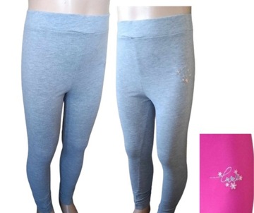 Legginsy getry cienkie DZIEWCZYNKI 110-116