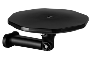 АНТЕННА DVB-T2 ДЛЯ ЭФИРНОГО ТВ КРУГЛАЯ С МАГНИТОМ ДЛЯ КАМЕРЫ TIRA USB 4K 5G