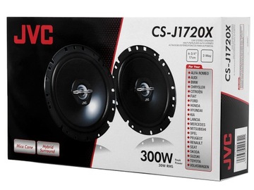 АВТОМОБИЛЬНЫЕ ДИНАМИКИ JVC CSJ-1720X 165MM ДЛЯ VW SCIROCCO TIGUAN / АДАПТЕРЫ
