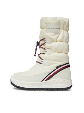 TOMMY HILFIGER BUTY ŚNIEGOWCE 33070 SNOW BOOT OFF T3A6-33070-1485530 r. 35