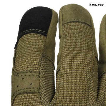 MilTec COMBAT TOUCH Olive S СТРЕЛКОВЫЕ ПЕРЧАТКИ