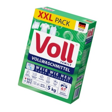 Стиральный порошок VOLL Белый 67 стирок 5 кг.