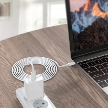 ЗАРЯДНОЕ УСТРОЙСТВО ДВУХСТОРОННИЙ КАБЕЛЬ USB ТИПА C ПРОЧНЫЙ БЫСТРЫЙ КАБЕЛЬ 2м
