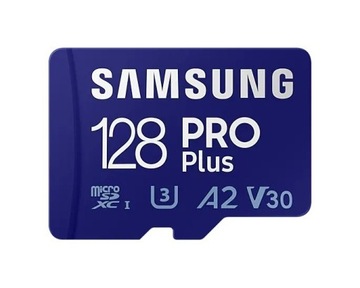 SAMSUNG PRO 128 ГБ micro SDXC UHS-3 V30 160/120 МБ