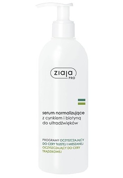 Ziaja Pro Zielona Serum normalizujące z cynkiem i biotyną 270 ml 100% orygi