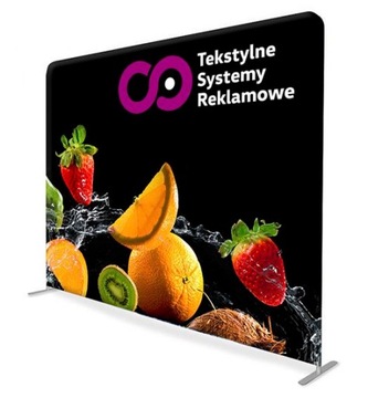 ŚCIANKA TEKSTYLNA DWUSTRONNA 590cm -->realizacja 4 DNI<--
