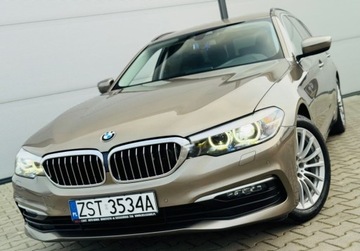 BMW Seria 5 G30-G31 Touring 520d 190KM 2018 BMW Seria 5 X Drive 190ps Virtual Tacho SportLine Bi Led Serwis Gwarancja, zdjęcie 16