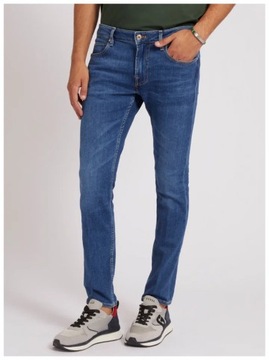 GUESS Męskie jeansy Eco Chris z niskim stanem 30