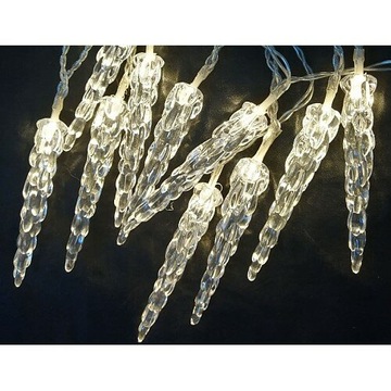 PADAJĄCY ŚNIEG SOPLE 30CM METEORY LAMPKI LED