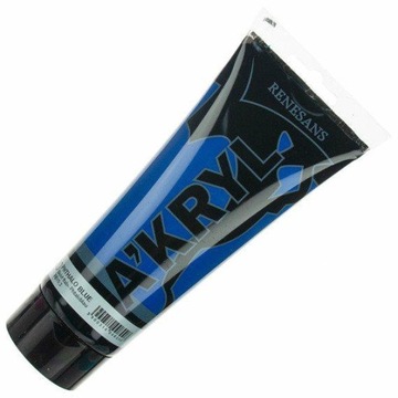 Farba akrylowa Renesans 20 błękit ftalo 200 ml
