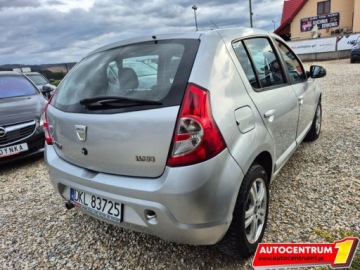 Dacia Sandero I Hatchback 5d 1.4 MPI 75KM 2008 Dacia Sandero Klimatyzacja Centralny Zamek El Szyby Nowe opony 1.4, zdjęcie 5