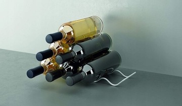 ФИРМЕННАЯ КОМПАКТНАЯ ПОДСТАВКА-ОРГАНИЗАТОР ДЛЯ БУТЫЛОК, БАНОК ВИНА x 10 ШВЕЙЦАРИЙ