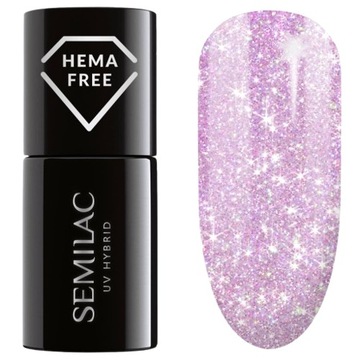 SEMILAC LAKIER HYBRYDOWY 242 PINK SANDS 7ML