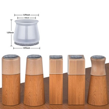 СИЛИКОНОВЫЕ ЗАЩИТНЫЕ Чехлы ДЛЯ СТОЛОВ И СТУЛЬЕВ С ВОЙЛОМ, 20 ШТ.