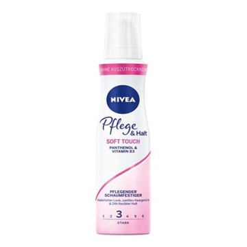 NIVEA CARE+HOLD SOFT TOUCH FOAM HARDENER 150 ML