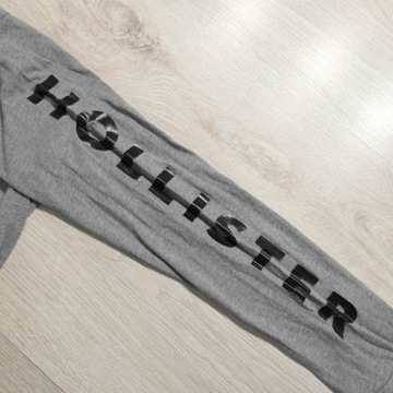 HOLLISTER _ MODNA MARKOWA BLUZKA Z LOGO _ M/L