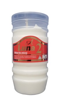 Wkład do zniczy LUNA czas palenia 2 dni 10 sztuk