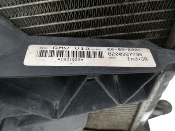 KOMPLET CHLADIČ VODY VENTILÁTOR RENAULT ESPACE IV 2.2DCI