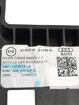 AUDI Q5 SQ5 2018 Z PŘEDNÍ RÁMEČEK TYČE PÁKY ŘAZENÍ