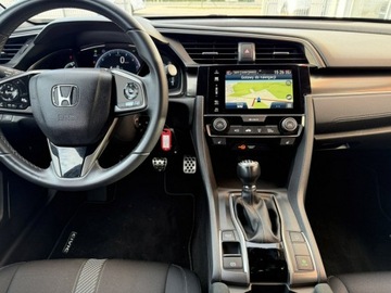 Honda Civic X Hatchback 5d 1.0 VTEC TURBO 126KM 2019 Honda Civic Igła*Navi*Tylko 65000km, zdjęcie 14