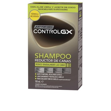 JUST FOR MEN CONTROLGX - szampon redukujący siwe włosy 118 ml