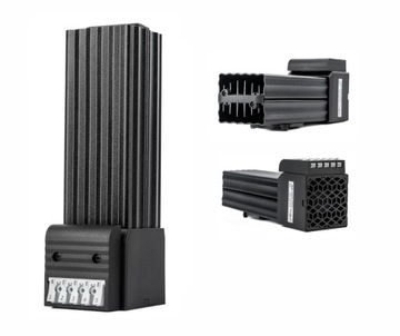 Grzałka do szafy sterowniczej z wentylatorem 400W IP20 60x76x222 mm RS-1001