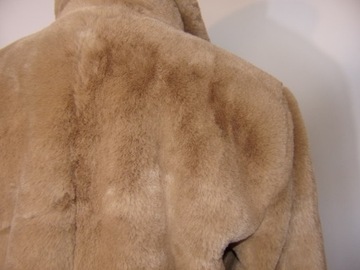 NEXT płaszcz ze sztucznego futra 42/44 kożuszek damski futerko futro