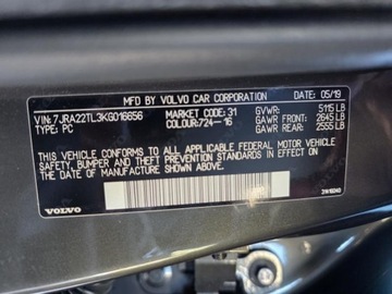 Volvo S60 III 2019 volvo s60 Inscription T6 2.0l 330KM * AWD / 4X4 Dokumentacja Serwisowany, zdjęcie 37