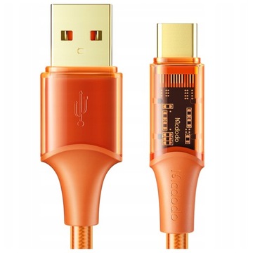 MCDODO KABEL USB-C SZYBKIE ŁADOWANIE DO SAMSUNG XIAOMI USB TYP C 6A 100W 1M