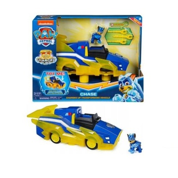 PSI PATROL TRANSFORMUJĄCY POJAZD + FIGURKA CHASE