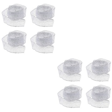 Рождественская декоративная подарочная лента из тюля