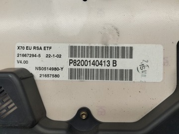 MASTER II 1.9 DCI PŘÍSTROJOVÁ DESKA P8200140413B