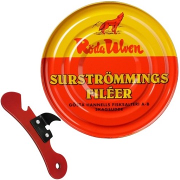 Сельдь Surströmming Röda Ulven Филе 0,4 кг