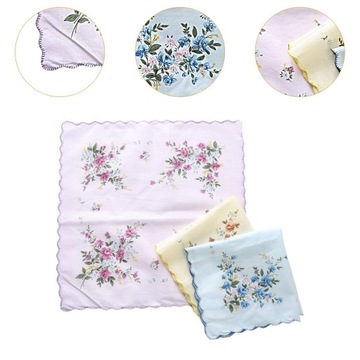 12 многоразовых женских салфеток, разные цвета, хлопок премиум-класса.