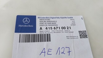 MERCEDES CITAN W415 TĚSNĚNÍ OKNO ČELNÍ