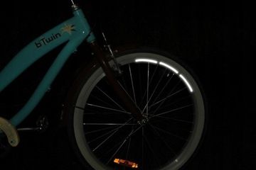 Светоотражающие наклейки для обода велосипеда, мотоцикла, светоотражающие